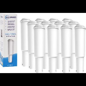 AllSpares waterfilter (12x) geschikt voor o.a. JURA IMPRESSA koffiemachines vervangingsfilter voor JURA White 60209