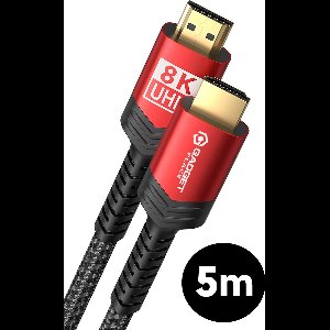 Premium 8K HDMI kabel 2.1 - 5 Meter - 48Gbps - Ultra HD High Speed - HDMI naar HDMI - 8K UHD / 4K UHD