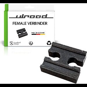 ULROAD 5x koppeling voor houten treinbaanrails adapter connector -UNIVERSEEL - geschikt voor Brio- voor houten rail rails (5 stuks)