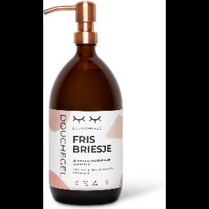 Geurwolkje® Douchegel (roze) - Fris briesje - 1000 ml