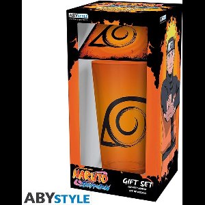 Naruto Shippuden Glas & Onderzetter