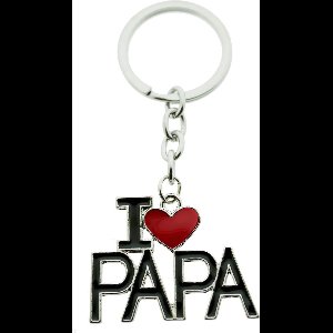I love Papa sleutelhanger