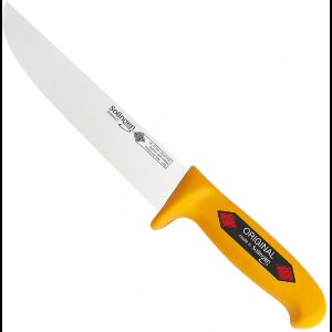 Eikaso Solingen Slagersmes met Stijf Lemmet – 26 cm – Geel Profitect Heft