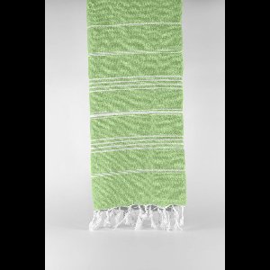 Kadyanda – Turkse hamamdoek – 100x180 cm – katoen – licht & sneldrogend – licht groen