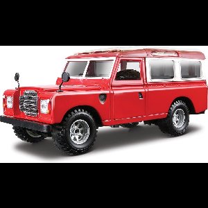 Bburago LAND ROVER 110 rood schaalmodel 1:24