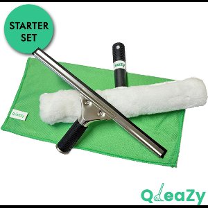 Glazenwasser Set 45cm Starterskit 3-in-1 | Professionele Raamtrekker 45cm | Ramen Wassen | TOPDEAL!