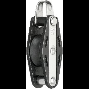 Sprenger glijlagerblok, enkele schijf met beugel en hondenvoet