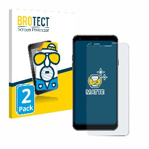 BROTECT - Screenprotector voor LG Q7 / LG Q7 Plus - Folie Beschermfolie matte 2 Stuks
