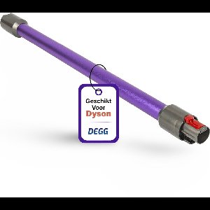 DEGG® - Telescoopbuis Geschikt voor Dyson - Steel, Stang, Zuigbuis - Paars - Past op: V7, V8, V10, V11 en V15 - Hoogwaardige Kwaliteit