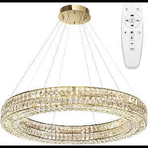 Toolight Led App1569-Cp Hanglamp Goud 80X80X90Cm