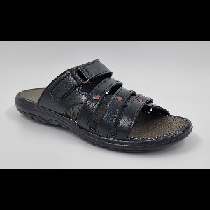 Walking - Slippers Heren - Licht Gewicht Heren Slippers - Slippers met een Zacht Voetbed - Zwart – Maat 47