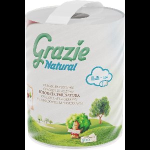 Grazie Natural Eco-Friendly Handdoek Rol - 112M - 2-laags - Zacht - Gerecycled - Ecolabel-Certificering