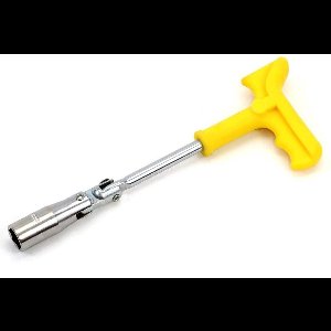 AMiO Spark Plug Bougie Sleutel Tool Wrench 16mm - SPW-16 Geel