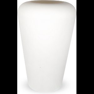 HTT - Bloempot Max, H80 cm, wit