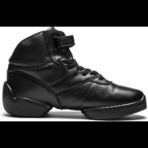 Rumpf 1500 High Top Sneaker Leather upper black Jazz Street Hip Hop Zwart  Maat 33, UK 1