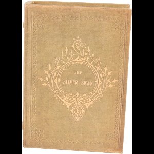 Baroque - Opberger - Opbergboek Zilveren Zwaan 23 cm - Groen - 23x16.5x5.5 - PU Leather