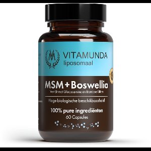 Vitamunda MSM+ boswellia 60 Capsules