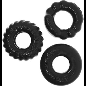Oxballs - Bonemaker Cockring Set - Zwart