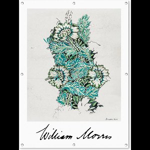 Tuinposter - Tuindoek - Tuinposters buiten - Bloemen - Planten - Groen- Kunst - 90x120 cm - Tuin