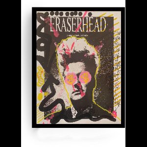 Erase the funky Matrix programming - Meerdere kleuren - Canvas 30 x 40 cm Zw