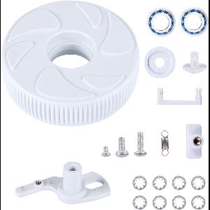 Loopwiel Zwembadreiniger - Kogellager, Wielschroef, Ring - Compatibel met Polaris 280 180