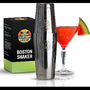 Professionele Boston Shaker Set 18oz & 28oz | Cocktail Shaker Set Roestvrij Staal | Gewogen Bar Shaker voor Barmen