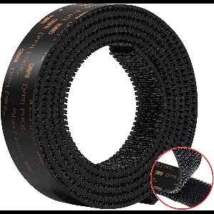 Zelfklevende Zware Kwaliteit Hersluitbare Bevestigingstape - Waterdicht Zwart