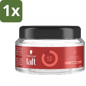 Taft - V12 - Styling Gel - Supersnelle fixatie - 250 ml - 1 stuk