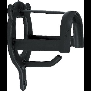 Halsterhouder kunststof - Zwart