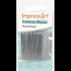 Creotime Aluminium Label 4 X 0,5 Cm 15 Stuks Zilver