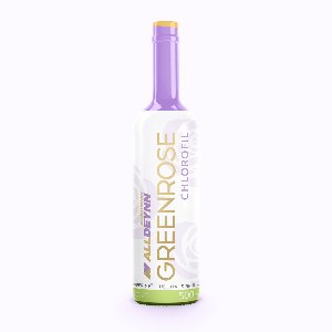 AllDeynn | Greenrose | 500ml | 50 doseringen | Vrouwen supplement | Chlorofil | Vloeistof | Detox | Zuiver | Ontgiften | Nutriworld