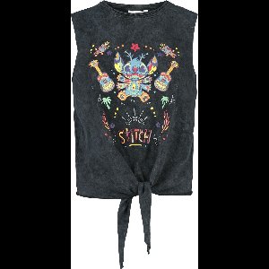 Lilo & Stitch Viva Mexico Dames Top - zwart - XXL