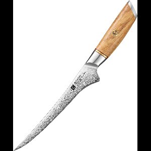 Fileermes van de XinZuo B37 Damascus Series