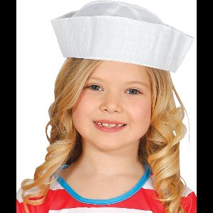 FIESTAS GUIRCA, S.L. - Witte matrozenhoed voor kinderen