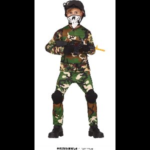 Fiestas Guirca Verkleedpak Leger Jongens Polyester Mt 128/134