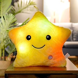 Lichtgevende knuffel - Ster - 40 cm - Geel - Knuffel met licht - Babyknuffel - Knuffel - Knuffelbeer