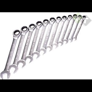 Steek ringratel sleutel set - 12 delig - Sleutelset - SATRA