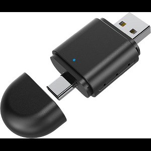 Garpex® 2-in-1 Carplay Dongle - Draadloos Carplay - USB-C