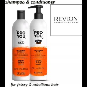 Set: Revlon- Pro You - smoothing shampoo & Balm - the tamer
