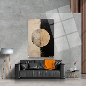 Luxe Plexiglas Schilderij Moon Phase | 60x40 cm | Woonkamer | Slaapkamer | Kantoor | Muziek | Design | Art | Modern | ** 5MM DIK**