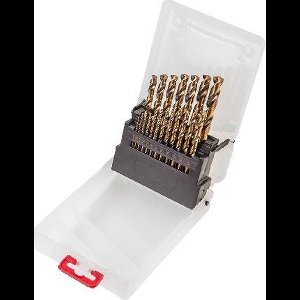 Verto Metaalborenset 1-0 T/m 10,0mm Type HSS-G Serie In Sterke Kunstof Koffer