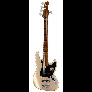 Sire V5 A5/CGM Marcus Miller 5-snarige Basgitaar Champagne Gold Metallic