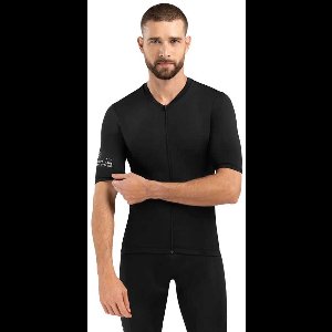 Siroko Core Pordoi Korte Mouw Wielertrui Zwart 2XL Man