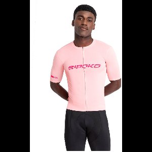 Siroko M8 Metre Korte Mouw Wielertrui Roze L Man