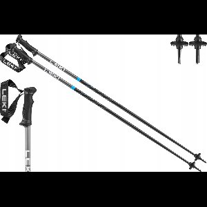 Leki QNTM Skistokken 130 cm - Comfort en stabiliteit