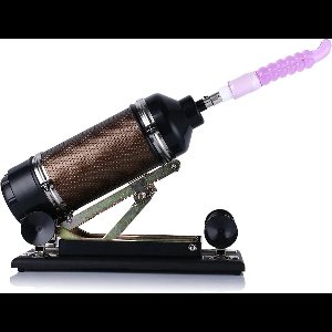 Geribbelde Anale Dildo met 3XLR Connector voor Hismith Basic Seksmachine