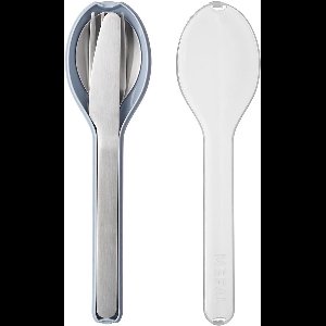 Ellipse 3-delige bestekset - Nordic blue - Roestvrij staal - Keukenaccessoires - Eettafelbenodigdheden