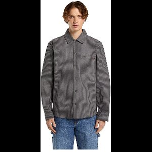 Dickies Lima Pinstripe Overhemd Met Lange Mouwen Grijs M Man