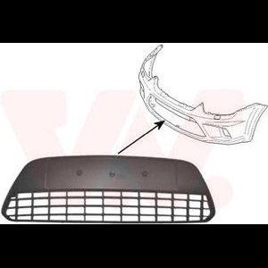 VanWezel 1864590 - Grille prise d'air inférieure pour Ford C-max de 2007 au 10/2010