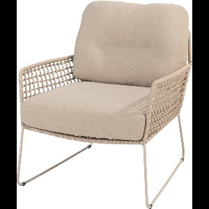 Taste by 4 Seasons Albano loungestoel - latte